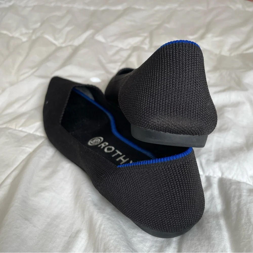 Rothy’s The Point Black Flats Women’s Size 8.5 - Picture 10 of 10